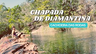 Cachoeira de Rodas  Chapada de DiamantinaBA [upl. by Mafala]