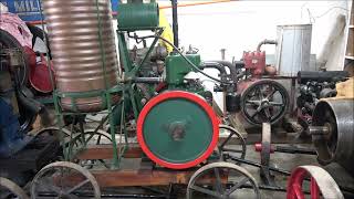 Wolseley Style 2 stationary engine test run [upl. by Nolte]