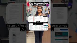 Resume templates from Microsoft [upl. by Enail]
