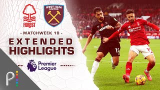 Nottingham Forest v West Ham United  PREMIER LEAGUE HIGHLIGHTS  1122024  NBC Sports [upl. by Lynsey558]