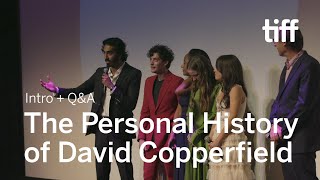 THE PERSONAL HISTORY OF DAVID COPPERFIELD Cast and Crew QampA  TIFF 2019 [upl. by Lednahs]