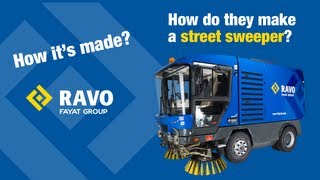 Street Sweeping Machine  How its made [upl. by Dnarud465]