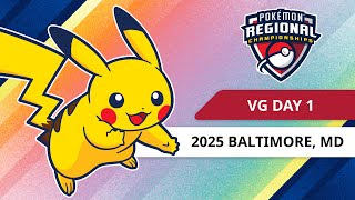 VG Day 1  2025 Pokémon Baltimore Regional Championships [upl. by Candy]