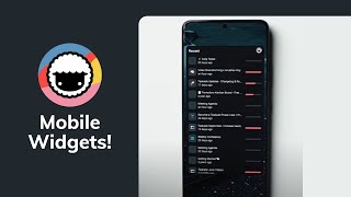 Taskade New Mobile Widgets Tutorial [upl. by Gail423]