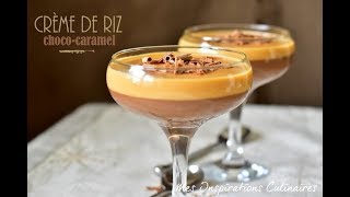 Crème de Riz au chocolat et caramel mhalbi [upl. by Dianuj19]