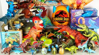 Jurassic World Unboxing Review Asmr Dinosaur Eggs Trex Allosaurus Triceratops Carnotaurus Pterosaur [upl. by Annoirb]