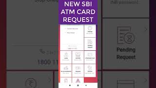 Give New SBI ATM Debit Card Request through SBI YONO App [upl. by Kanal]