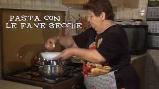 CUCINA ANTICA SICILIANA Puntata 0  Pasta con le fave secche [upl. by Seligmann376]