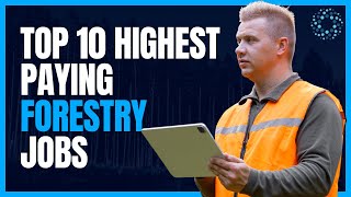 Top 10 Highest Paying Forestry Jobs [upl. by Urbas989]