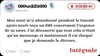 INTÉGRALE  Histoire Reddit  Mon mari ma abandonnée [upl. by Omlesna]