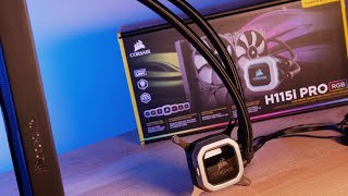 Corsair H115i PRO RGB Review [upl. by Merp121]