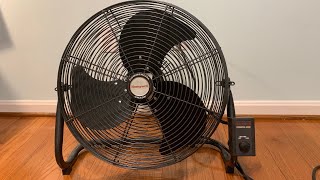 2001 Honeywell HV180 High Velocity Fan [upl. by Nosahc256]