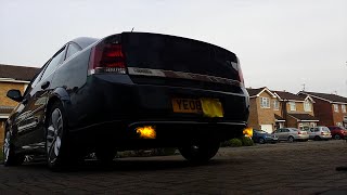 Vauxhall Vectra 20 Turbo 2008 SRi DeCat Exhaust Sound Z20NET [upl. by Nanreit115]