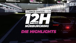 Highlightvideo 12h Nürburgring by SENNWIDMER  RaceCenterscom [upl. by Sinnard]