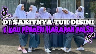 DJ SAKITNYA TUH DISINI X KAU PEMBERI HARAPAN PALSU VIRAL TIK TOK 2024 brow [upl. by Arlana]