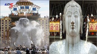 Gomateshwara Mahamastakabhisheka In Shravanabelagola  Karnataka  TV5 News [upl. by Assira]