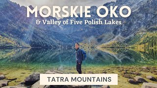 Morskie Oko  Tatra Mountains  Hiking the most famous trail in Poland [upl. by Giarc]