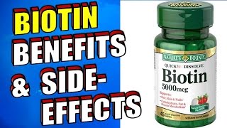 The Benefits amp Side Effects of Biotin for Hair Growth Skin amp Nails [upl. by Nnasus229]