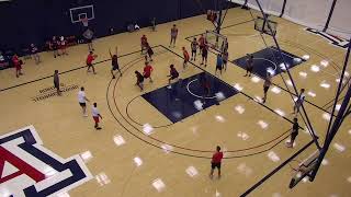 University of Arizona MBB  Zone Shell Drill 23 Zone Sean Miller [upl. by Harmonie568]