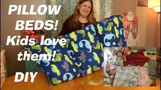 How to make pillow beds for kids [upl. by Pendleton]