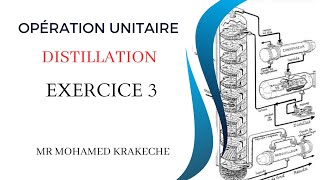 Opération Unitaire Distillation exercice 3 [upl. by Lhamaj4]