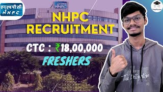 NHPC Recruitment 2024  Detailed Notification Out  Trainee Engineer Post [upl. by Carma]