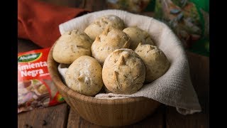 Receta de bollitos de pan saborizados  Alicante Sabores Naturales [upl. by Aisemaj]