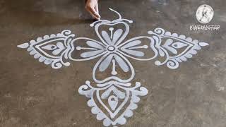 Purnima special jhoti chita ✨ Jhoti art 💖 jhoti easyrangoli laxmipuja [upl. by Launam]