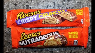 Reese’s Crispy Crunchy amp Reese’s Nutrageous Review [upl. by Samaj665]