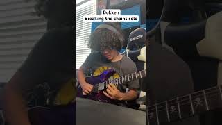 DokkenBreaking the chains guitar sologuitarguitarsolodokken [upl. by Hewet]