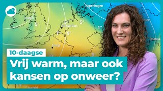 10daagse vrij warm maar ook kansen op onweer [upl. by Kwarteng73]