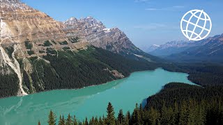 Canadian Rockies Amazing Places 4K [upl. by Landel]