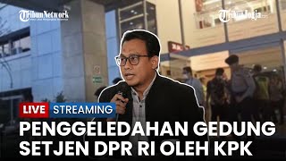 🔴Geledah Kantor Setjen DPR RI Tim Penyidik KPK Bawa 3 Koper dan 1 Ransel [upl. by Kirtley]