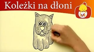 Koleżki na dłoni  Kot i łabędź dla dzieci Luli TV  Videos for babies [upl. by Legnaros]