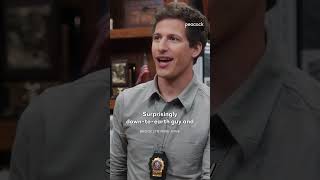 Jake thrives on no sleep BrooklynNineNine B99 JakePeralta Shorts [upl. by Anwahsit414]