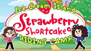 Strawberry Shortcake Ice Cream Island  Unlock New Recipe Chocolate ice cream and new topping [upl. by Danyluk]