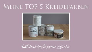 Meine Top 5 Kreidefarben [upl. by Ayoted]