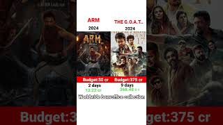 Arm 🆚 the gOATmovie comparisonshortvideobollywood [upl. by Areehs]