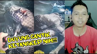 DUYUNG CANTIK KETANGKEP JARING NELAYAN 😱⁉ REACT NGAKAK [upl. by Ehrsam]