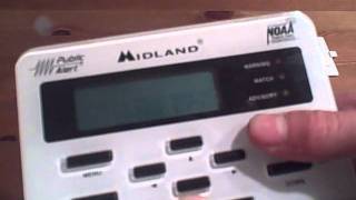 How to reset your Midland WR100 back to its factory settings amp make it ring for RWT [upl. by Alekal]