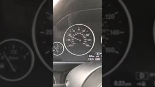 2014 BMW F30 320d Msport acceleration [upl. by Akinwahs908]