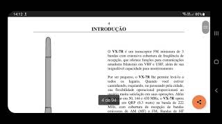 Manual de operação VX7R Yaesu em português gratuito para baixar [upl. by Stultz754]