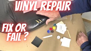 Vinyl Repair Will It Work [upl. by Benia]