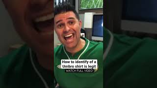 How to check is an Umbro shirt is OfficialOriginalAuthenticLegit  WATCH FULL VIDEO [upl. by Noled234]