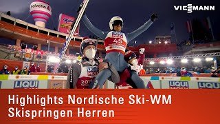 Highlights Nordische SkiWM  Skispringen Herren [upl. by Mieka811]