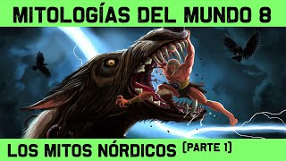 MITOLOGÍA NÓRDICA 🔮 Parte 1 de 2  Los Aesir mundos de Yggdrasil y el Ragnarok 🔮 MITOS Y LEYENDAS 8 [upl. by Ardnahsal950]