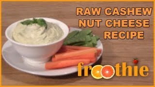 Cashew Cheese Recipe on Getting Into Raw Cooking with Zane  9900 [upl. by Ikir]