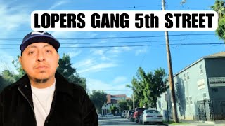 DRIVING THRU LOPERS GANG PT 2 5th STREET CITY OF SANTA ANA ORANGE COUNTY [upl. by Atinoj117]