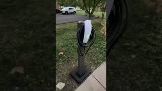 Tesla wall connector or pedestrian driveway charger [upl. by Mendez]