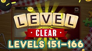 Word Collect Levels 151  166 Answers [upl. by Lebasiairam]